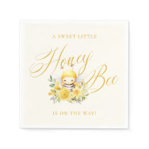 A Sweet Little Honey Bee Baby Shower Napkins