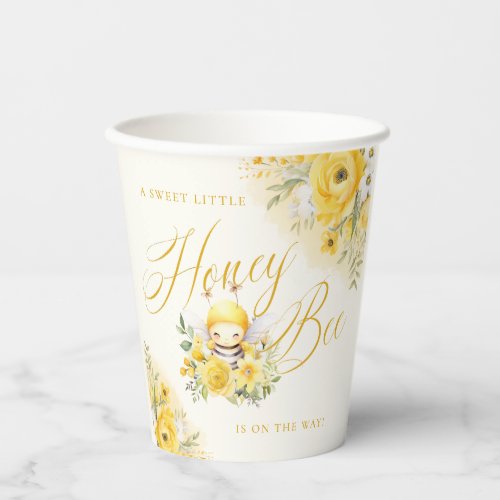 A Sweet Little Honey Bee Baby Shower Paper Cups