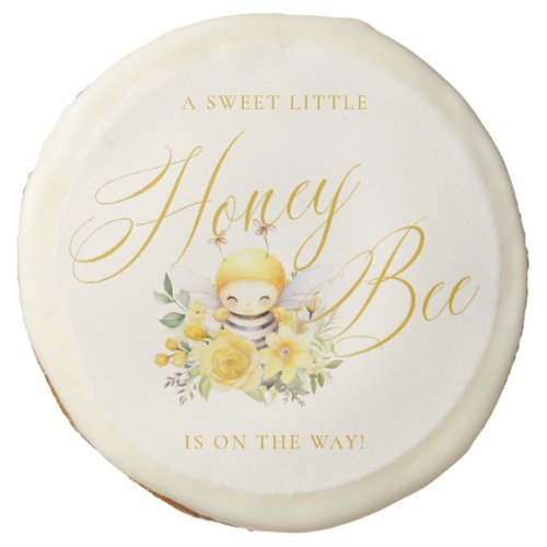 A Sweet Little Honey Bee Baby Shower Sugar Cookie