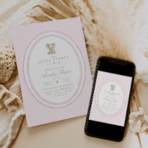 A Sweet Little Peanut Feminine Pink Baby Shower