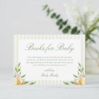 A Sweet Little Pear Baby Shower Books for Baby
