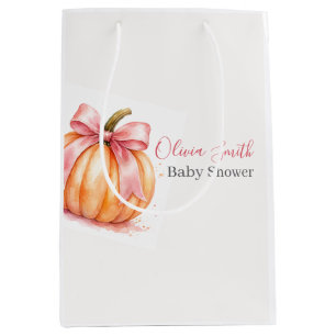 A Sweet Little Pumpkin Baby Shower Gift Bag