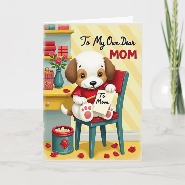 A Sweet Note To Mom Card (Front)