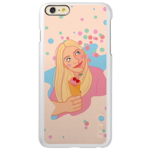 A sweet smiling girl. incipio feather shine iPhone 6 plus case