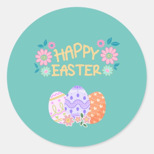 A Sweet Start to Spring Easter Stickers