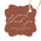 A Sweet Thank You Terracotta Burnt Orange Wedding