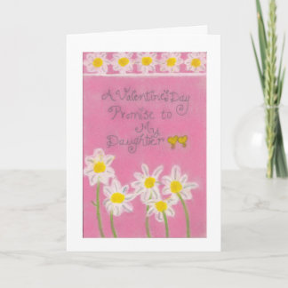 A sweet valentine" Promise" to my daughters Holiday Card