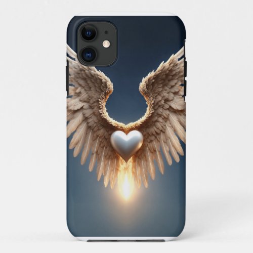 A Symphony of Angelic Wings iPhone 11 Case