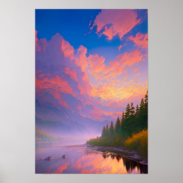 A Symphony of Colors Poster (Front)