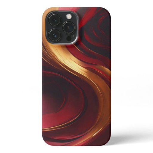 A Symphony of Emotions: Painting with Red Velvet  iPhone 13 Pro Max Case