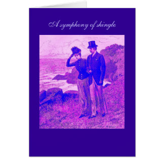 A Symphony of Shingle Poetry Card