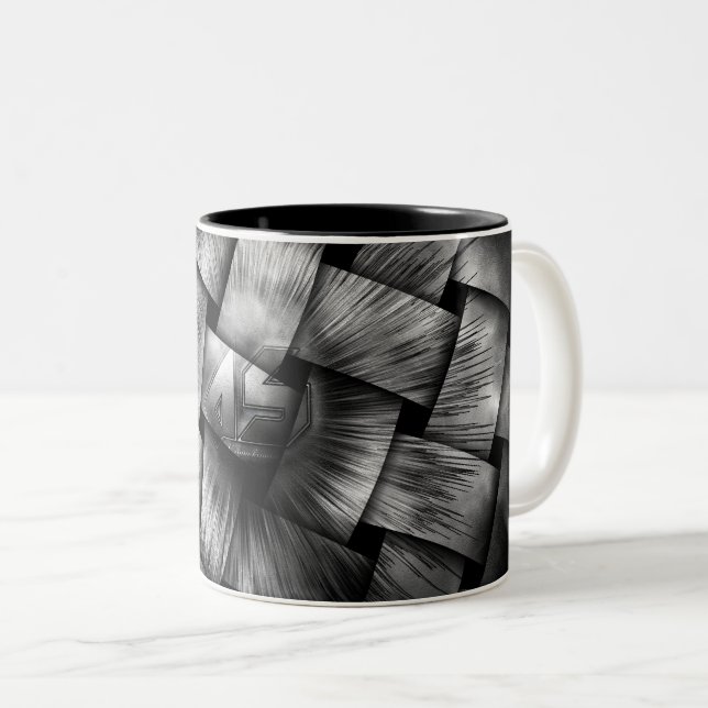 A-Synchronous Ethereal Clouds Two-Tone Coffee Mug (Front Right)