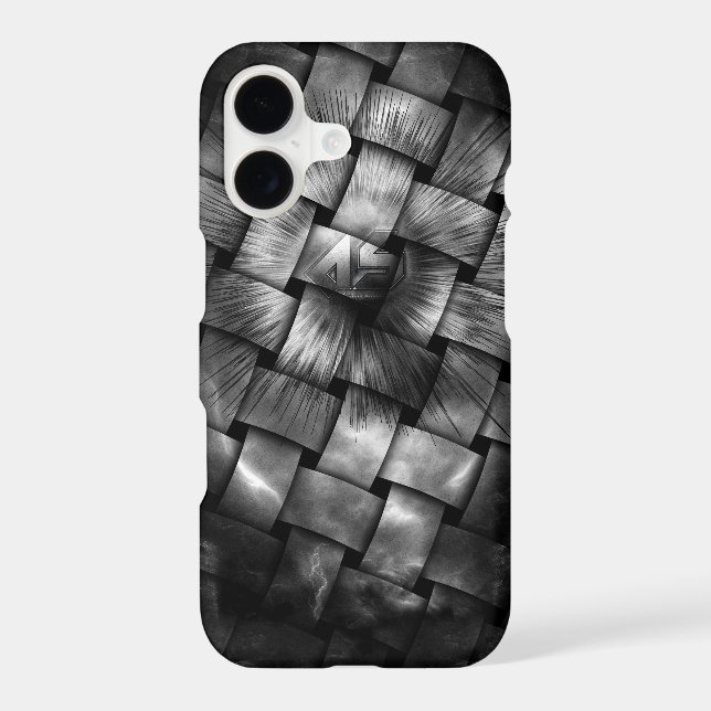 A-Synchronous Ethereal Clouds Weave Iphone Case (Back)