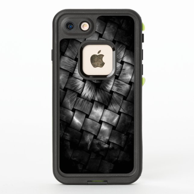 A-Synchronous Ethereal Clouds Weave LifeProof iPhone Case (Back)