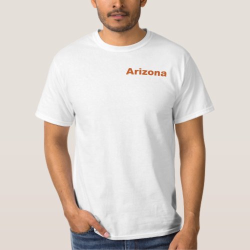 A t_shirt about the origin of Arizonas name