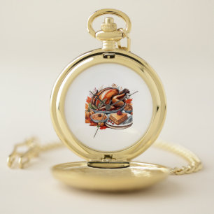A Table Full of Gratitude Classic T-Shirt Pocket Watch