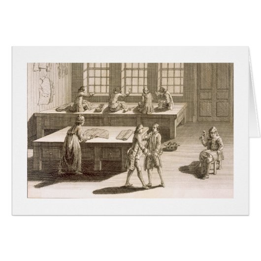 A tailor's workshop, from the 'Encyclopedie des Sc (Front Horizontal)