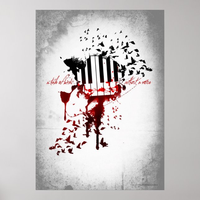 A Tale of Birds without a Voice - Poster (Front)