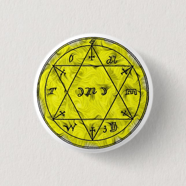 A Talisman To Preserve one's Health Button (Front)