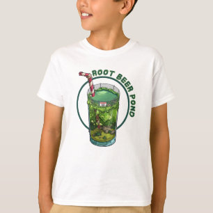 A Tall Glass of Root Beer Pond T-Shirt