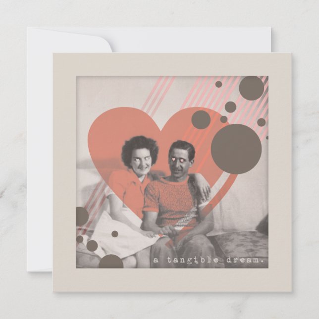 a tangible dream invitation (Front)