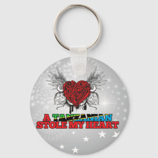 A Tanzanian Stole my Heart Keychain