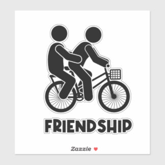 A Tapestry of Friendship:Thread of Trust and Love Sticker