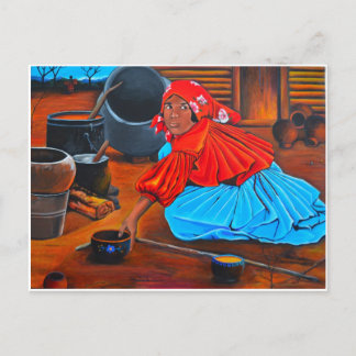 "A Tarahumara Woman" Postcard