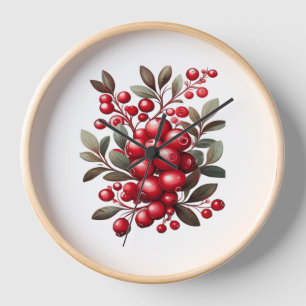 A Tart & Tasty Superfruit Classic T-Shirt Clock