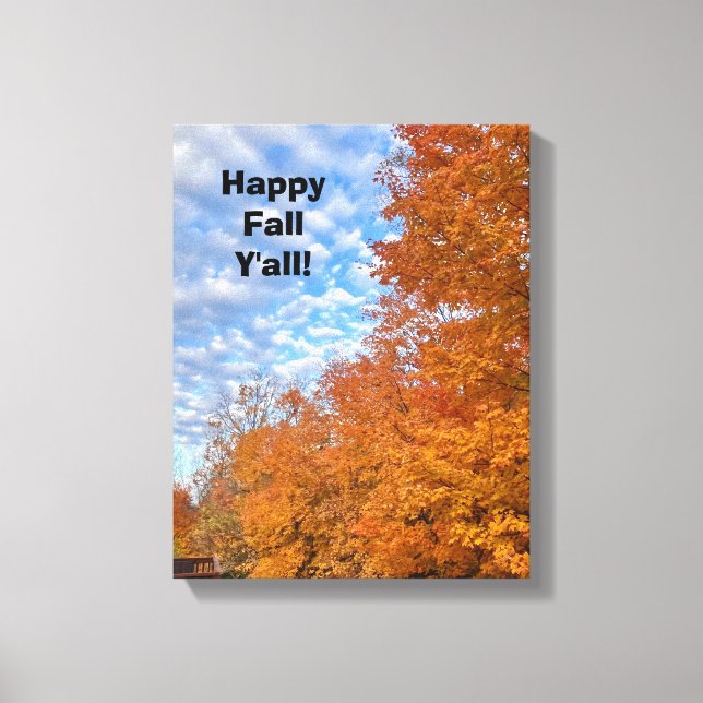 A Taste of Fall - Canvass Print (Front)