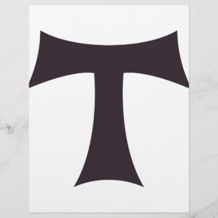 A tau cross Saint Anthony cross Flyer