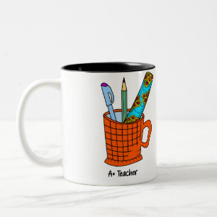 A+ Teacher Coffee Mug Teacher Appreciation Gift