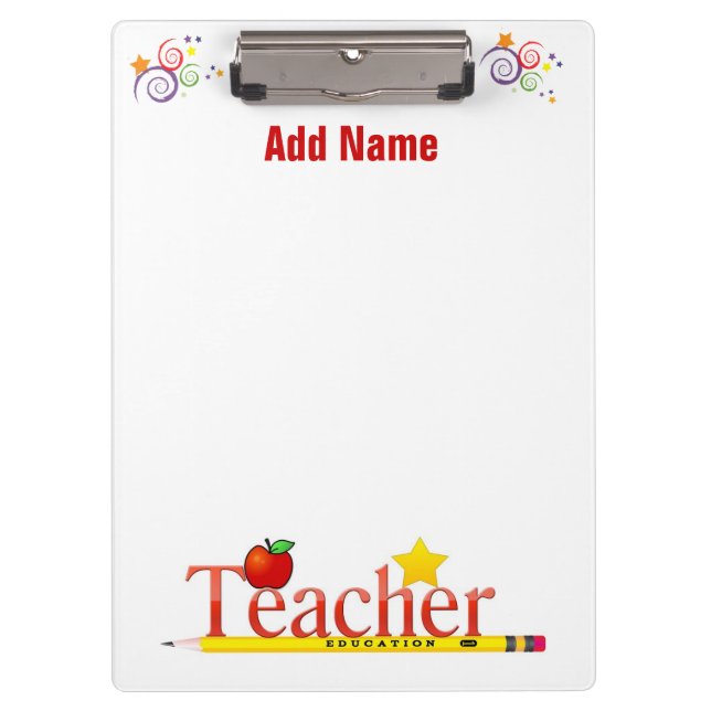 A Teacher's Clipboard (Front)