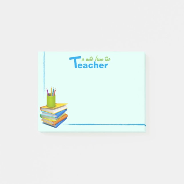 A Teacher's Post-it Note Pack (Front)