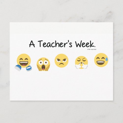 A Teachers Week Postcard