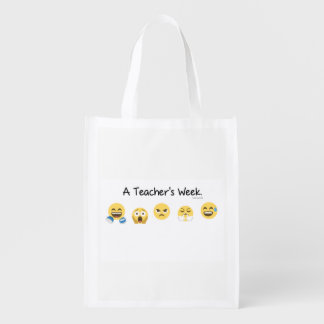 A Teacher's Week Reusable Bag