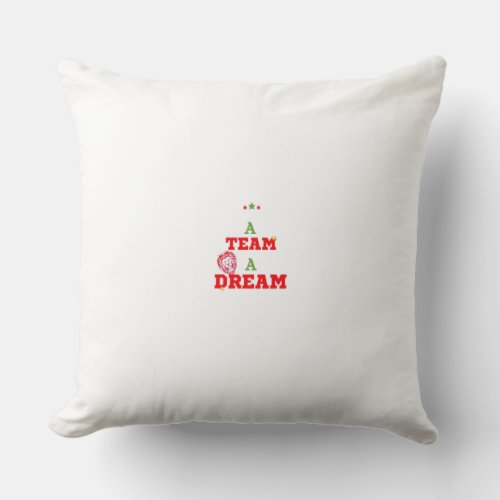 a team a dream cushion