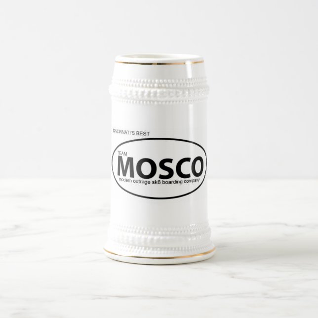 a- team mosco design stein mugs (Center)