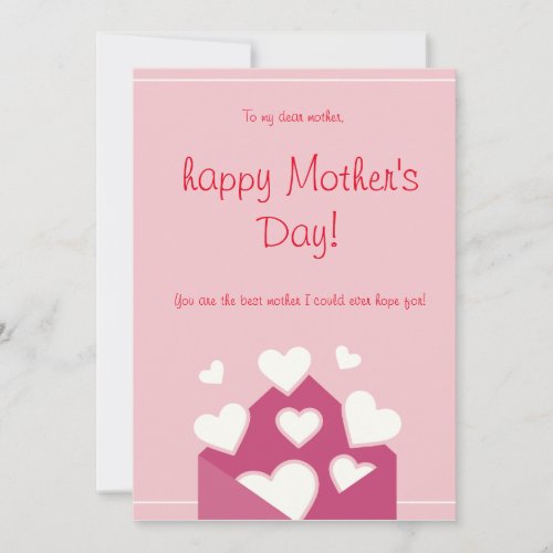 A telegram for Mothers Day Invitation