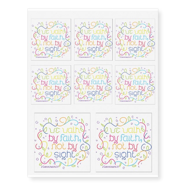 A TEMPORARY TATTOOS (Front)