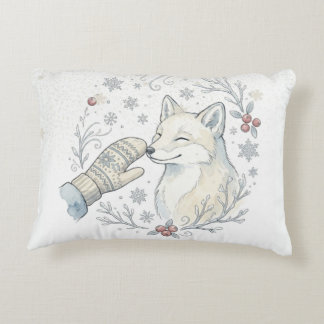 A Tender Winter Boop Accent Pillow