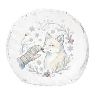 A Tender Winter Boop Pouf