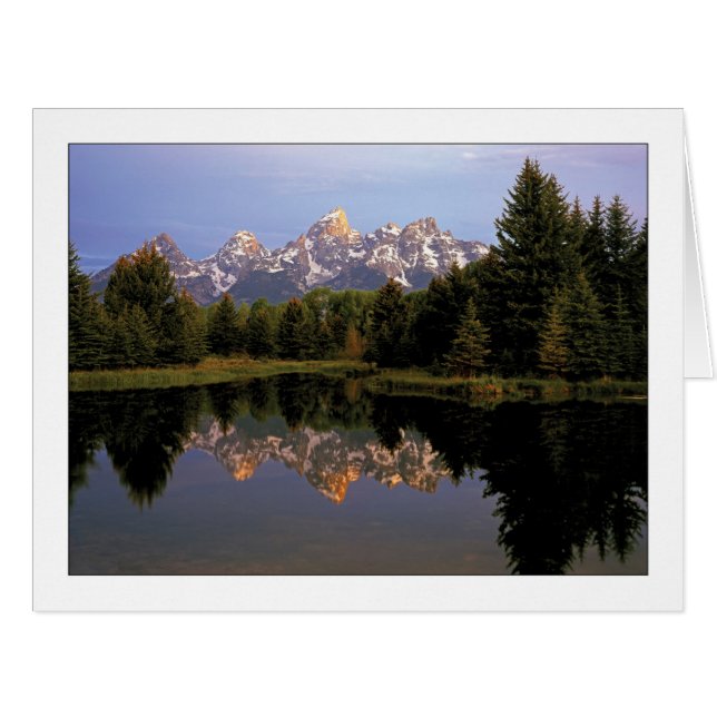 "A Teton Morning" Cards (Front Horizontal)