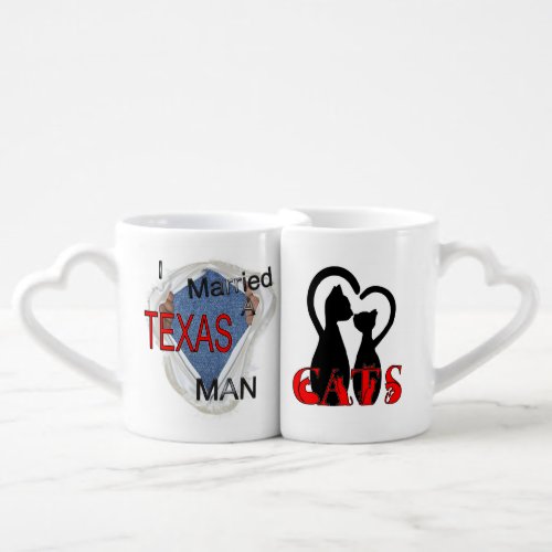 A Texas couple Coffee Mug Set