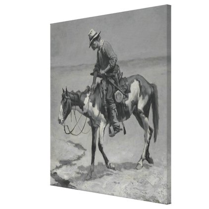 A Texas Pony Canvas Print