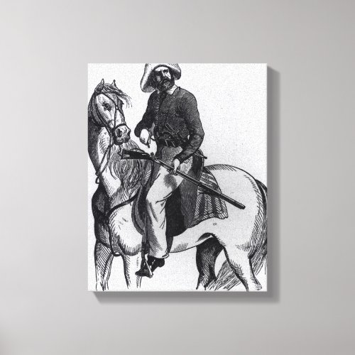 A Texas Ranger Canvas Print