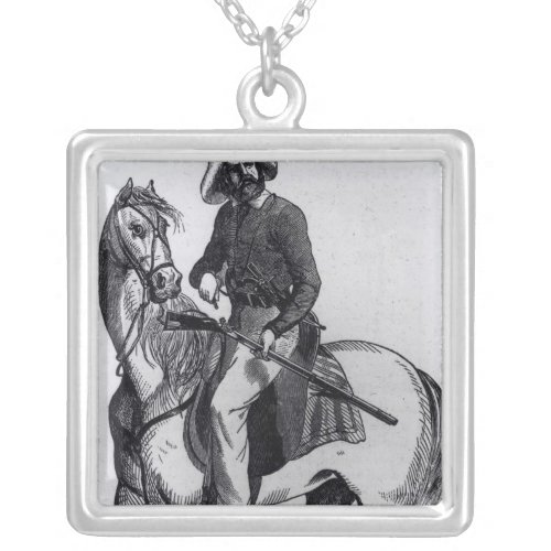 A Texas Ranger Silver Plated Necklace