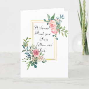 A Thank you Card for a Daughter that is a giver.