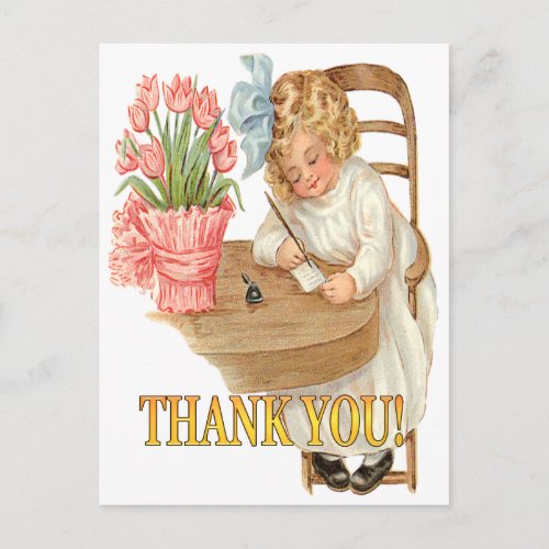 A  Thank You Note for you Postcard