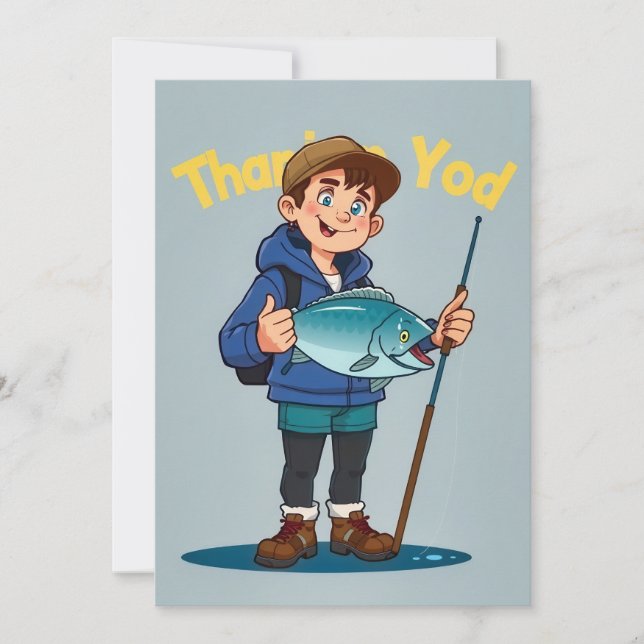 A Thank You to Yod Invitation (Front)